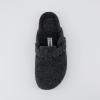 imageCUSHIONAIRE Hana SlipOn Buckle Clog with Cork Footbed Memory Foam Wide Widths AvailableCharcoal Wool