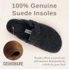 imageCUSHIONAIRE Hana SlipOn Buckle Clog with Cork Footbed Memory Foam Wide Widths AvailableCharcoal Wool