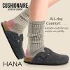 imageCUSHIONAIRE Hana SlipOn Buckle Clog with Cork Footbed Memory Foam Wide Widths AvailableCharcoal Wool
