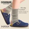 imageCUSHIONAIRE Hana SlipOn Buckle Clog with Cork Footbed Memory Foam Wide Widths AvailableDark Denim