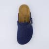 imageCUSHIONAIRE Hana SlipOn Buckle Clog with Cork Footbed Memory Foam Wide Widths AvailableDark Denim