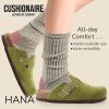 imageCUSHIONAIRE Hana SlipOn Buckle Clog with Cork Footbed Memory Foam Wide Widths AvailableKhaki Corduroy