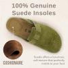imageCUSHIONAIRE Hana SlipOn Buckle Clog with Cork Footbed Memory Foam Wide Widths AvailableKhaki Corduroy