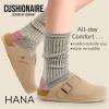 imageCUSHIONAIRE Hana SlipOn Buckle Clog with Cork Footbed Memory Foam Wide Widths AvailableSand Vegan Suede