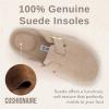 imageCUSHIONAIRE Hana SlipOn Buckle Clog with Cork Footbed Memory Foam Wide Widths AvailableSand Wool