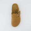 imageCUSHIONAIRE Hana SlipOn Buckle Clog with Cork Footbed Memory Foam Wide Widths AvailableTan Vegan Suede