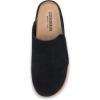 imageCUSHIONAIRE Womens Clay Genuine Leather footbed clog with Comfort paddingBlack