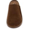 imageCUSHIONAIRE Womens Clay Genuine Leather footbed clog with Comfort paddingBrown