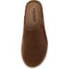 imageCUSHIONAIRE Womens Clay Genuine Leather footbed clog with Comfort paddingBrown
