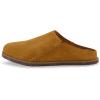 imageCUSHIONAIRE Womens Clay Genuine Leather footbed clog with Comfort paddingTan