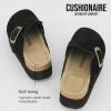 imageCUSHIONAIRE Womens Granola Previous Buckle Issue Fixed Genuine Suede Cork Footbed Platform Clog Comfort Wide Widths AvailableBlack