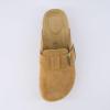 imageCUSHIONAIRE Womens Granola Previous Buckle Issue Fixed Genuine Suede Cork Footbed Platform Clog Comfort Wide Widths AvailableChestnut