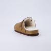 imageCUSHIONAIRE Womens Hana Cork footbed clog with Genuine Leather upper Faux Fur lining and ComfortBrown
