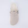 imageCUSHIONAIRE Womens Hana Cork footbed clog with Genuine Leather upper Faux Fur lining and ComfortStone