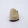 imageCUSHIONAIRE Womens Hana Cork footbed clog with Genuine Leather upper Faux Fur lining and ComfortTaupe