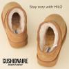 imageCUSHIONAIRE Womens Hilo 2 Premium Suede SlipOn House Slippers  Clog Slippers for Women Memory Foam Faux Shearling Wide Widths AvailableBlack 2