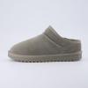 imageCUSHIONAIRE Womens Hilo 2 Premium Suede SlipOn House Slippers  Clog Slippers for Women Memory Foam Faux Shearling Wide Widths AvailableGrey 2