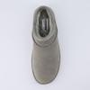 imageCUSHIONAIRE Womens Hilo 2 Premium Suede SlipOn House Slippers  Clog Slippers for Women Memory Foam Faux Shearling Wide Widths AvailableGrey 2