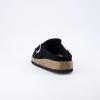 imageCUSHIONAIRE Womens Hobby Genuine Leather Cork Footbed Clog with ComfortBlack