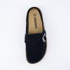 imageCUSHIONAIRE Womens Hobby Genuine Leather Cork Footbed Clog with ComfortBlack