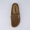 imageCUSHIONAIRE Womens Hobby Genuine Leather Cork Footbed Clog with ComfortBrown