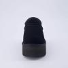 imageCUSHIONAIRE Womens Huggy Genuine Suede Cozy Mule Platform Memory Foam Wide Widths AvailableBlack