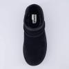 imageCUSHIONAIRE Womens Huggy Genuine Suede Cozy Mule Platform Memory Foam Wide Widths AvailableBlack