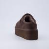 imageCUSHIONAIRE Womens Huggy Genuine Suede Cozy Mule Platform Memory Foam Wide Widths AvailableChocolate