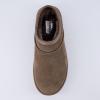 imageCUSHIONAIRE Womens Huggy Genuine Suede Cozy Mule Platform Memory Foam Wide Widths AvailableTaupe