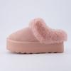imageCUSHIONAIRE Womens Husky Genuine Suede cozy mule Platform Memory Foam Wide Widths AvailablePink Suede