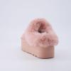 imageCUSHIONAIRE Womens Husky Genuine Suede cozy mule Platform Memory Foam Wide Widths AvailablePink Suede