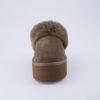 imageCUSHIONAIRE Womens Husky Genuine Suede cozy mule Platform Memory Foam Wide Widths AvailableTaupe Suede