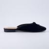 imageCUSHIONAIRE Womens Jade Bow Mule Memory Foam Wide Widths AvailableBlack Velvet