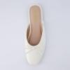imageCUSHIONAIRE Womens Jade Bow Mule Memory Foam Wide Widths AvailableCream