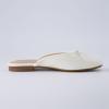 imageCUSHIONAIRE Womens Jade Bow Mule Memory Foam Wide Widths AvailableCream