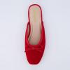 imageCUSHIONAIRE Womens Jade Bow Mule Memory Foam Wide Widths AvailableRed Velvet