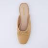 imageCUSHIONAIRE Womens Jade Bow Mule Memory Foam Wide Widths AvailableTan