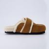 imageCUSHIONAIRE Womens Nero Genuine Suede clog with Comfort Wide Widths AvailableRust Suede
