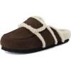 imageCUSHIONAIRE Womens Nero Genuine Suede clog with Comfort Wide Widths AvailableBrown Suede