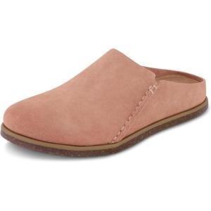 imageCUSHIONAIRE Womens Clay Genuine Leather footbed clog with Comfort paddingBlush