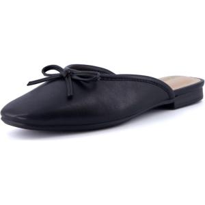 imageCUSHIONAIRE Womens Jade Bow Mule Memory Foam Wide Widths AvailableBlack