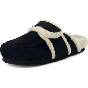 imageCUSHIONAIRE Womens Nero Genuine Suede clog with Comfort Wide Widths AvailableBlack Suede