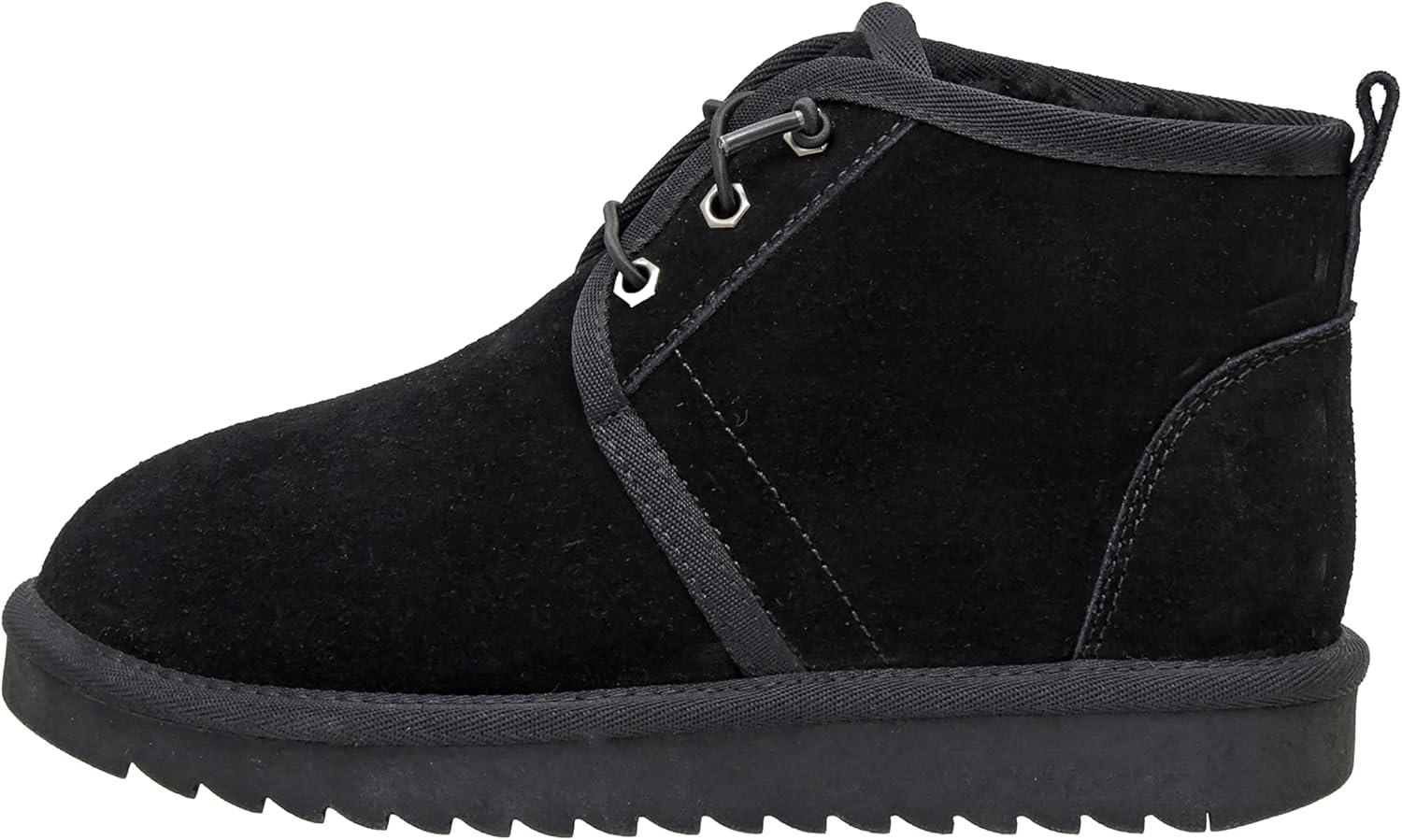imageCUSHIONAIRE Womens Harper pull on boot Memory FoamBlack Genuine Suede