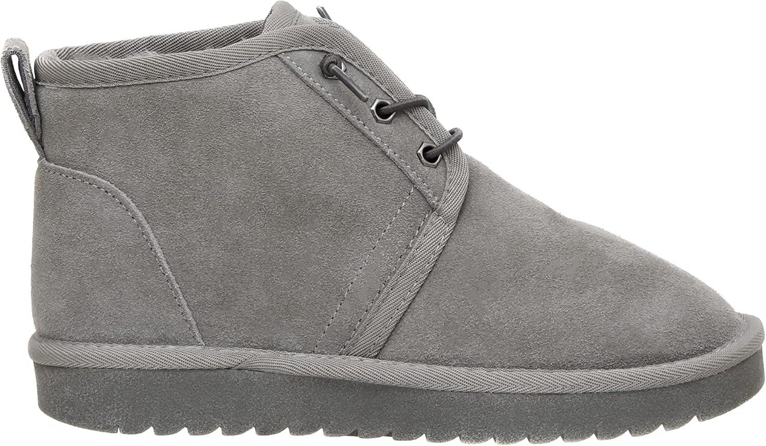 imageCUSHIONAIRE Womens Harper pull on boot Memory FoamGrey Genuine Suede