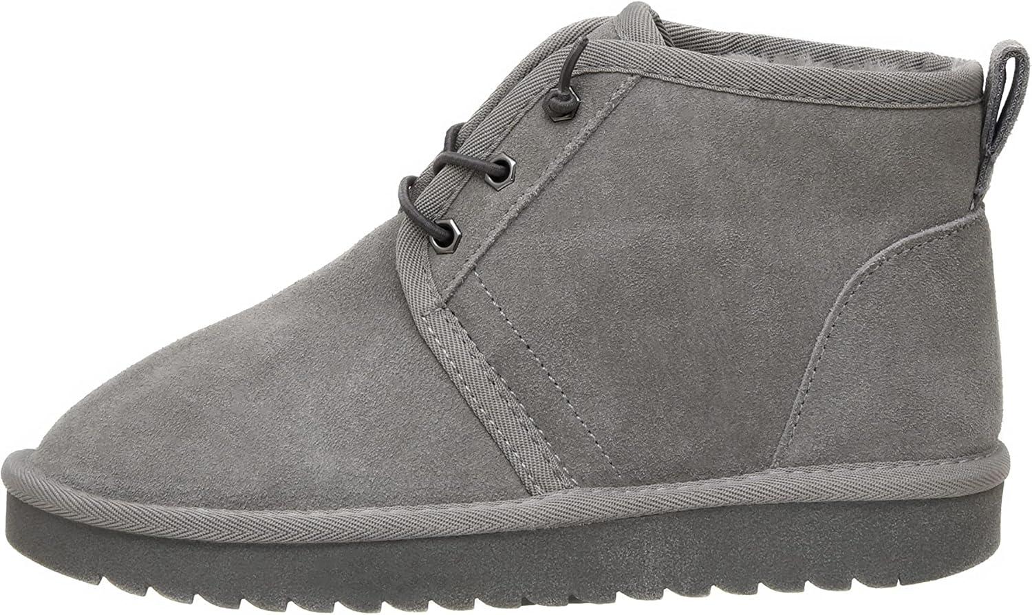 imageCUSHIONAIRE Womens Harper pull on boot Memory FoamGrey Genuine Suede
