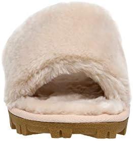 imageCUSHIONAIRE Womens Mushi Cozy Slipper Memory FoamCream