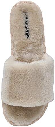 imageCUSHIONAIRE Womens Mushi Cozy Slipper Memory FoamCream