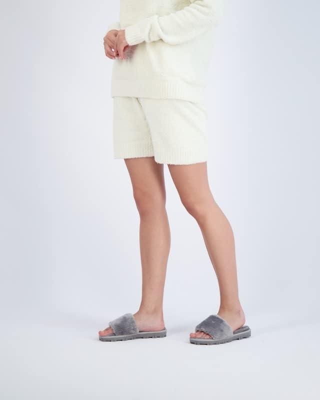 imageCUSHIONAIRE Womens Mushi Cozy Slipper Memory FoamCream