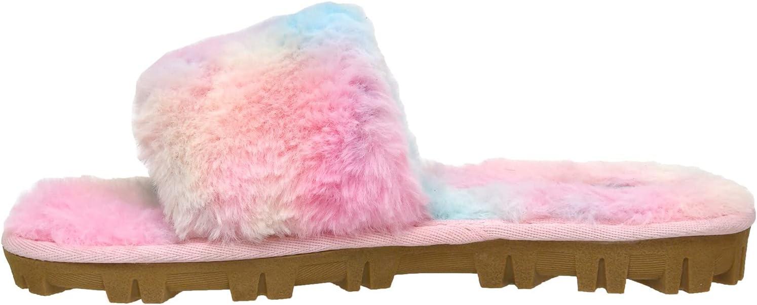 imageCUSHIONAIRE Womens Mushi Cozy Slipper Memory FoamTie Dye