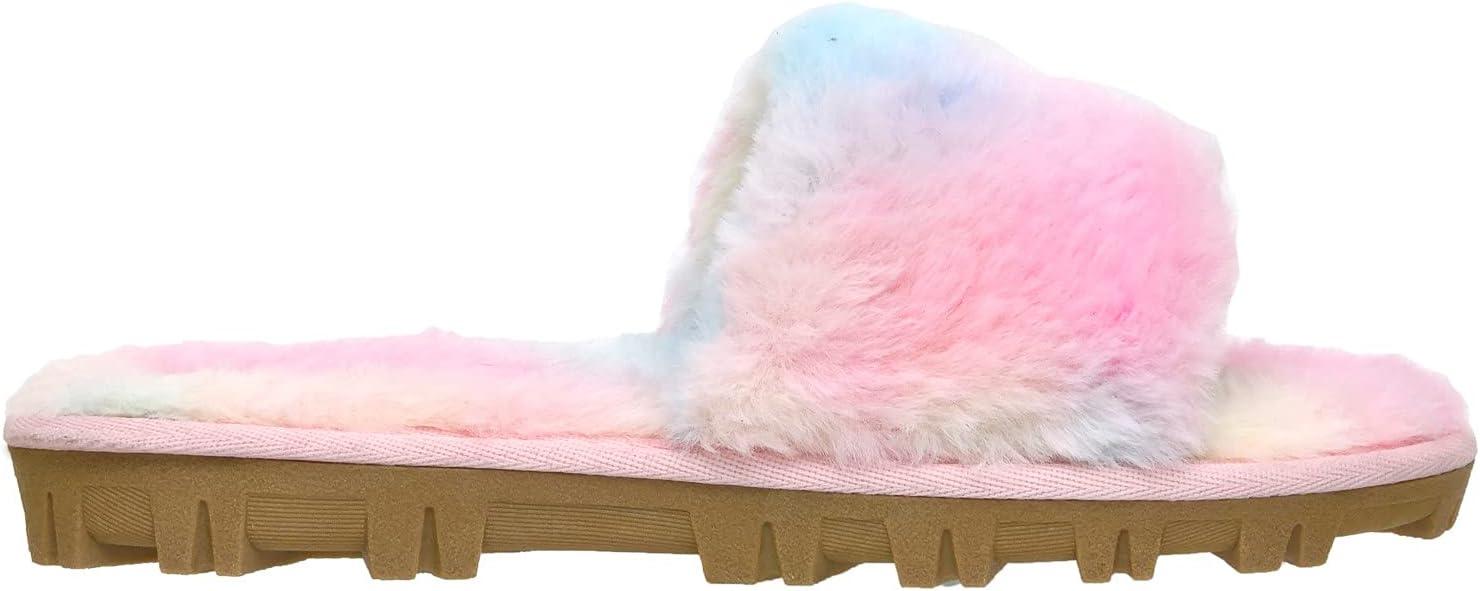 imageCUSHIONAIRE Womens Mushi Cozy Slipper Memory FoamTie Dye